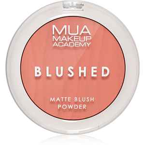 MUA Makeup Academy Blushed Powder Blusher pudrová tvářenka odstín Misty Rose 5 g