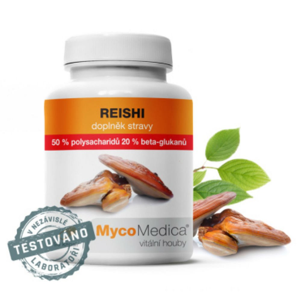 MYCOMEDICA Reishi 50% 90 vegan rostlinných kapslí