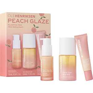 OLEHENRIKSEN Peach Glaze Plumping Trio sada pro péči o pleť