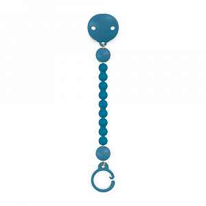 Suavinex Colour Essence Klip na dudlík 1 ks petrolejový