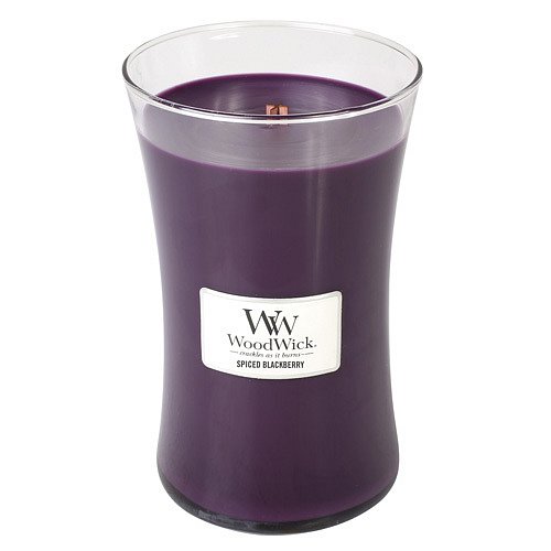 WoodWick vonná svíčka váza Spiced Blackberry  609,5 g