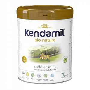 KENDAMIL BIO Nature 3 HMO+ Pokračovací mléčná kojenecká výživa od 10 do 36 měsíců 800 g