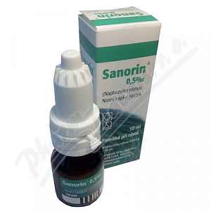 Sanorin 0.5 PM nas.gtt.sol. 1x10mlx0.5mg/ml