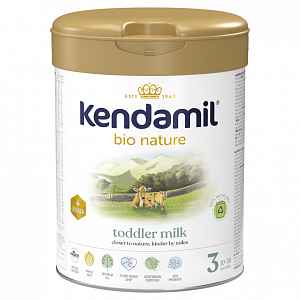 KENDAMIL BIO Nature 3 HMO+ Pokračovací mléčná kojenecká výživa od 10 do 36 měsíců 800 g
