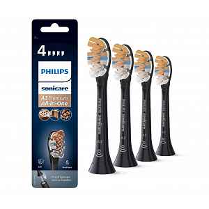 Philips Sonicare A3 Premium HX9094/11 náhradní hlavice 4 ks černé
