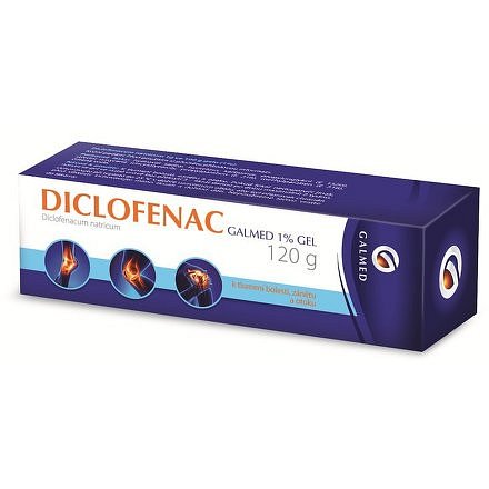 Galmed Diclofenac 1% gel 120g