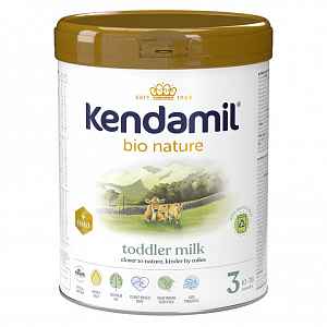 KENDAMIL BIO Nature 3 HMO+ Pokračovací mléčná kojenecká výživa od 10 do 36 měsíců 800 g