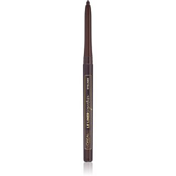 L’Oréal Paris Le Liner Signature dlouhotrvající tužka na oči odstín Brown