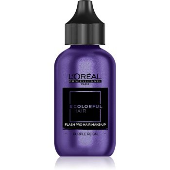 L’Oréal Professionnel Colorful Hair Pro Hair Make-up jednodenní vlasový make-up odstín Purple Reign 60 ml