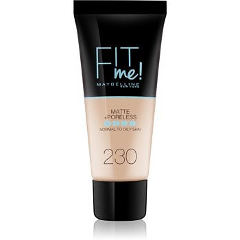 Maybelline Fit Me! Matte+Poreless matující make-up pro normální a mastnou pleť odstín 230 30 ml