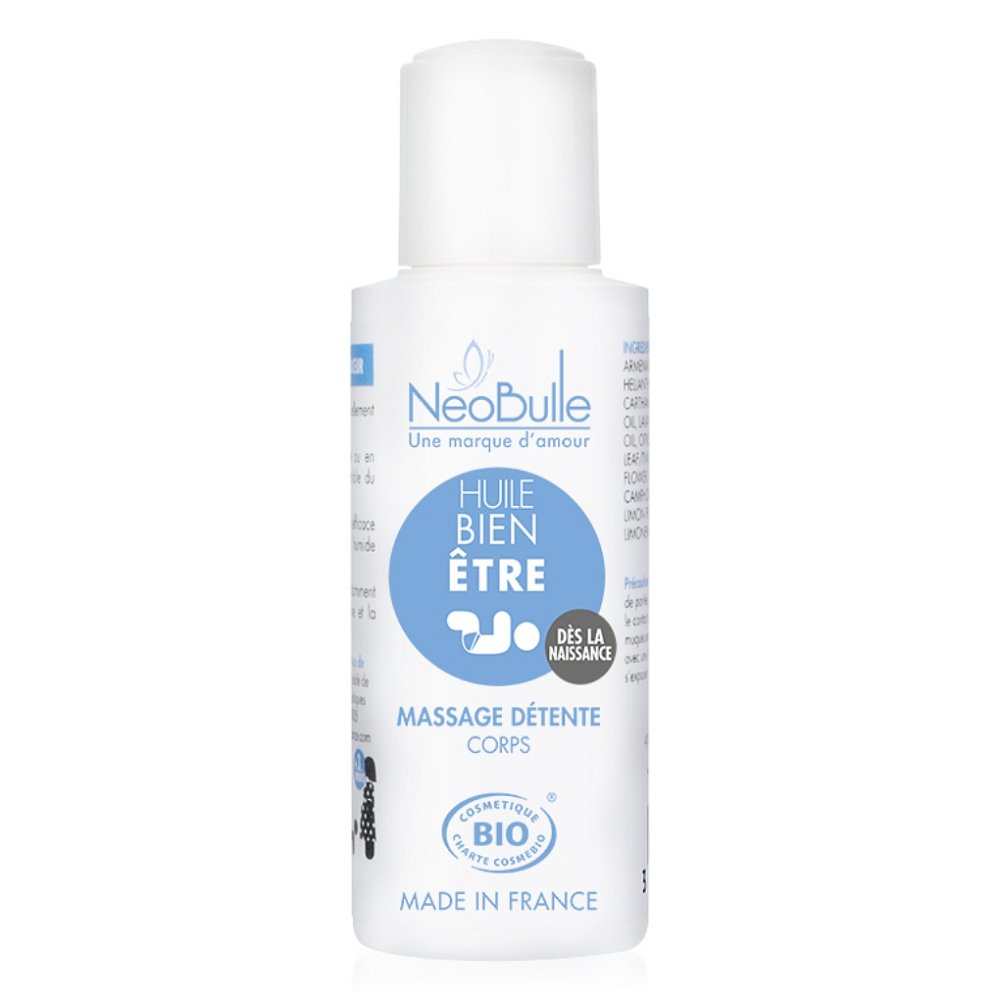 NEOBULLE Masážní olej Pohoda Bio 100 ml