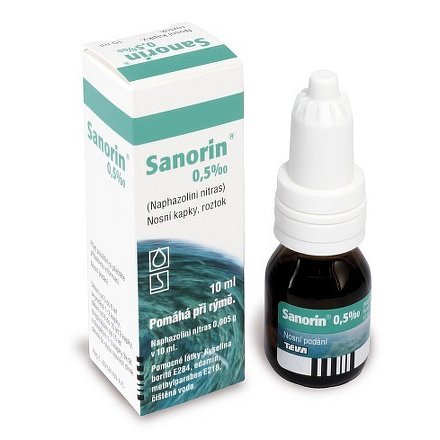 Sanorin 0.5 PM nas.gtt.sol. 1x10mlx0.5mg/ml