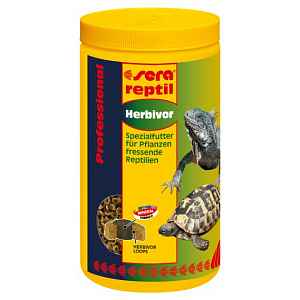 Sera doplňkové krmivo pro býložravé plazy Reptil Professional Herbivor 1000ml