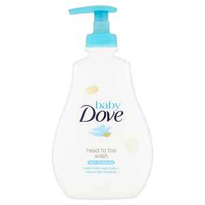 BABY DOVE Mycí gel pro celé tělo i vlásky, 400 ml