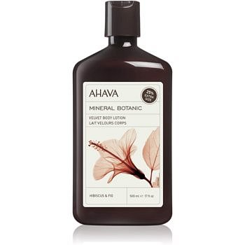 Ahava Mineral Botanic Hibiscus & Fig sametové tělové mléko ibišek a fík 500 ml