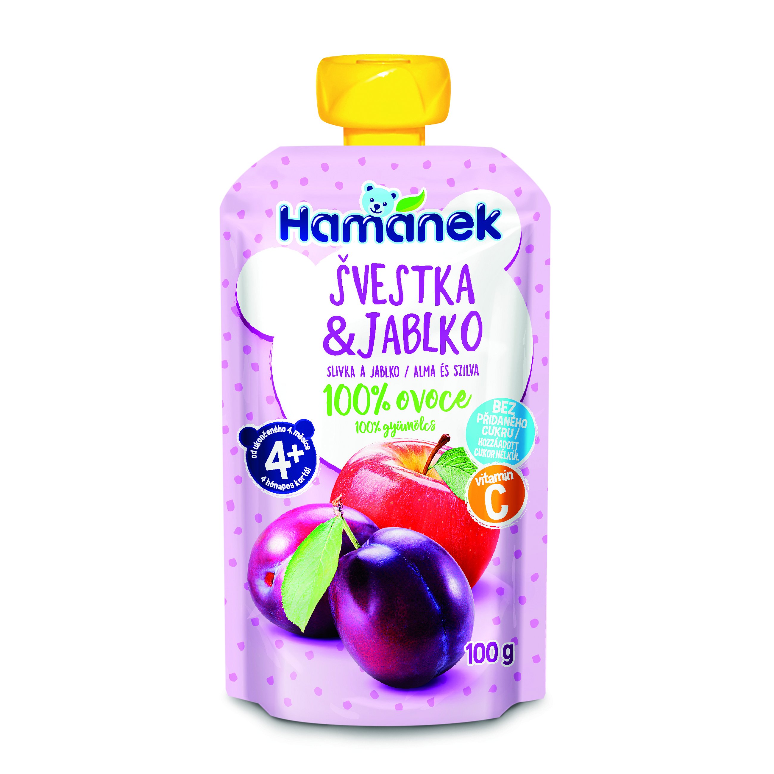 HAMÁNEK Švestka & jablko 100 g