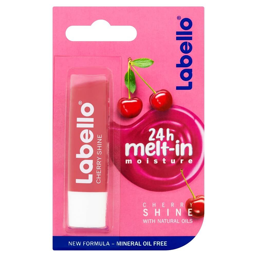 LABELLO Cherry Shine tyčinka na rty 4,8 g