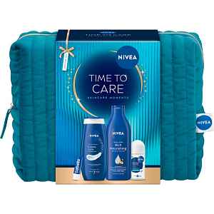 NIVEA Time to Care dárková sada pro výživu a hydrataci