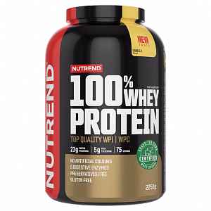 NUTREND 100% Whey Protein 2250 g vanilka