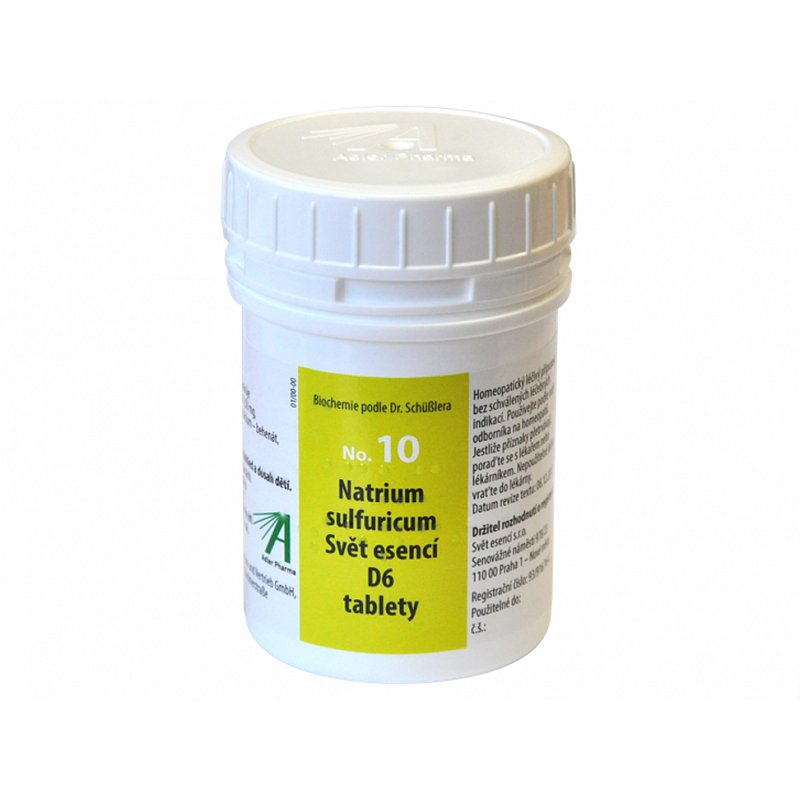 Adler Pharma Nr. 10 Natrium sulfuricum D6 1000 tablet