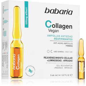 Babaria Collagen koncentrované sérum proti příznakům stárnutí pleti v ampulích 5x2 ml