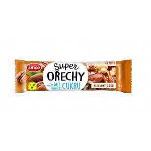 Emco Super ořechy tyčinka Pekanový ořech 35 g