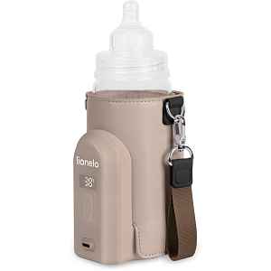 Lionelo Thermup Go Evo cestovní ohřívač vody a mléka Beige Taupe 1 ks