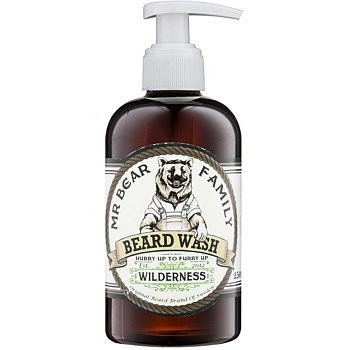 Mr Bear Family Wilderness šampon na vousy  250 ml