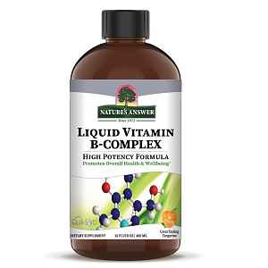 Nature's Answer Liquid Vitamin B-Complex, tekutý B-Complex, 480 ml