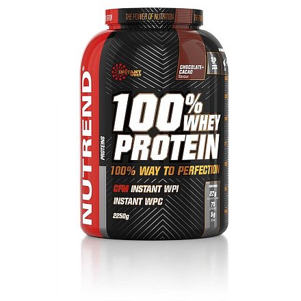 NUTREND 100% Whey Protein 2250 g vanilka