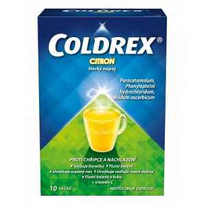 Coldrex horký nápoj citron 10 ks