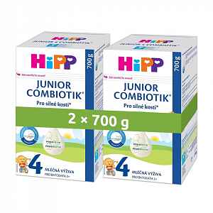 HiPP 4 Junior Combiotik mléčná výživa 700g - balení 2 ks