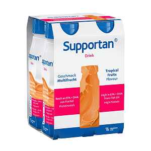 SUPPORTAN DRINK TROPICKÉ OVOCE 4X200ML Roztok