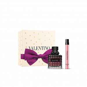 Valentino Born in Roma Intense Donna dárková sada (parfémová voda 50 ml + cestovní balení vůně 10 ml) dámská