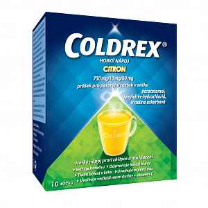 Coldrex horký nápoj citron 10 ks