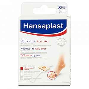 Hansaplast náplast na kuří oka 8ks č.92873