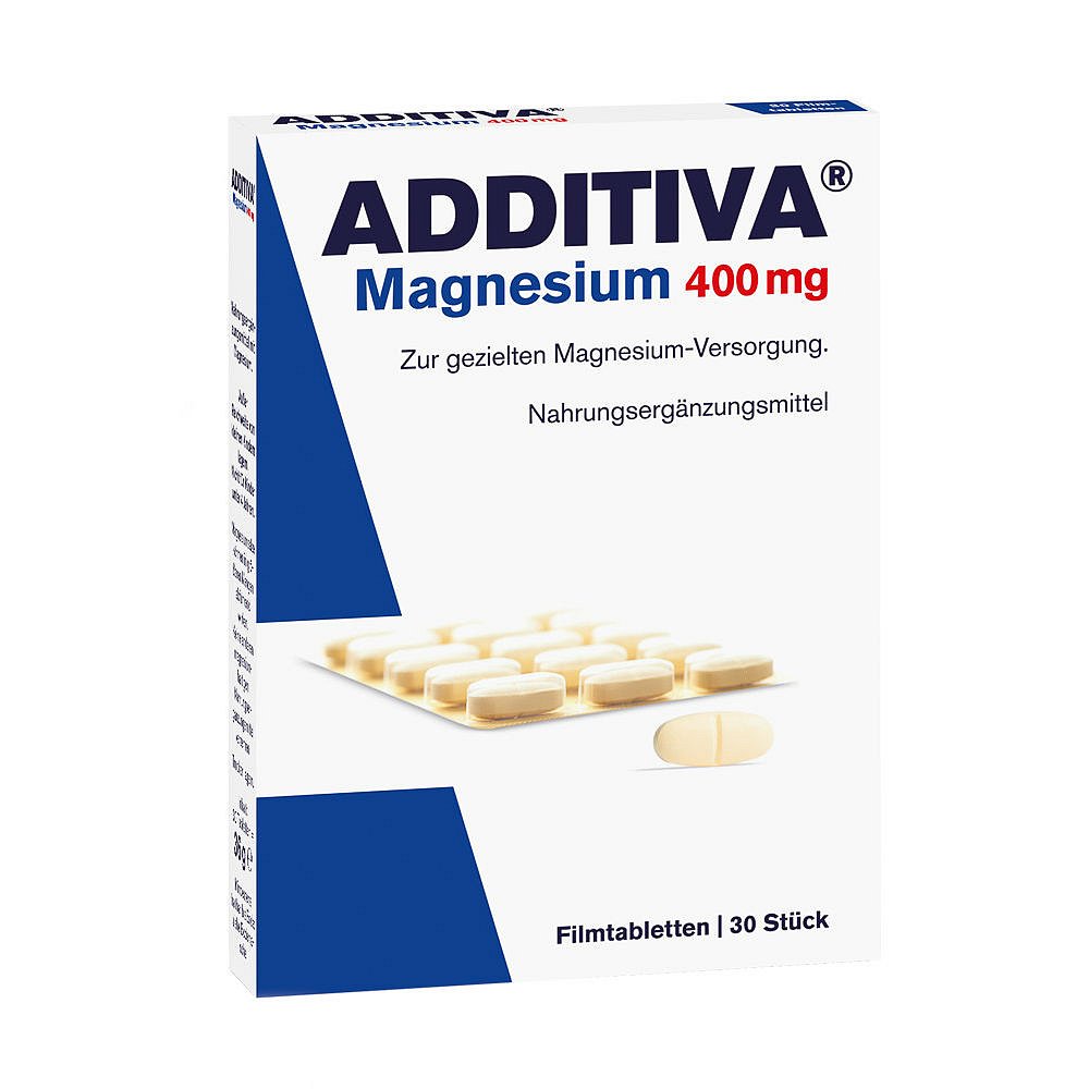 ADDITIVA Magnesium 400 mg 30 tablet