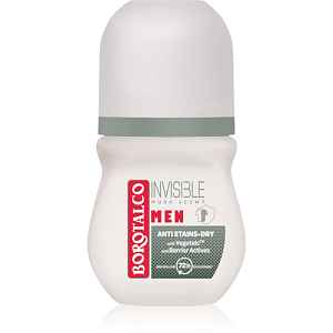 Borotalco MEN Invisible kuličkový deodorant roll-on 72h vůně Musk 50 ml