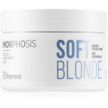 Framesi Morphosis Soft Blonde vyživující maska pro všechny typy blond vlasů 200 ml