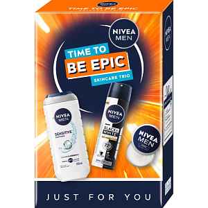 NIVEA MEN Time to Be Epic dárková sada na tělo