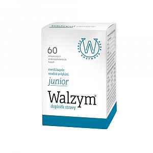 Walzym Junior enzymové kapsle 60 kapslí