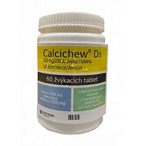 Calcichew D3 60 žvýkacích tablet