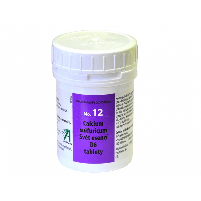 Adler Pharma Nr. 12 Calcium sulfuricum D6 1000 tablet