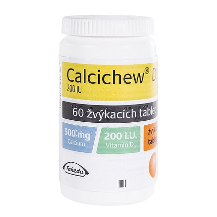 Calcichew D3 60 žvýkacích tablet