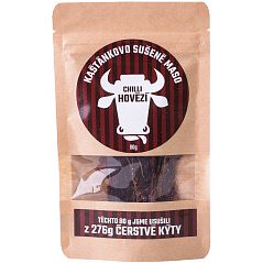 Kaštánkovo sušené maso hovězí s chilli 80g