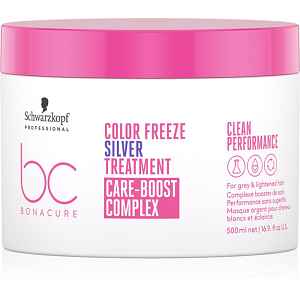 Schwarzkopf Professional BC Bonacure Color Freeze Silver pečující maska pro blond a melírované vlasy 500 ml