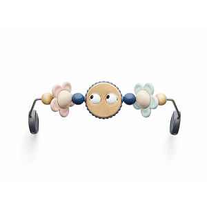 BabyBjörn hračka na lehátko dřevěná pastelová Googly Eyes