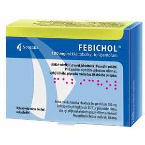 Febichol perorální orální tobolky měkké 50 x 100 mg