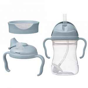 B.BOX Univerzální sada na pití 3v1, 240 ml - modrá