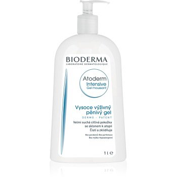 Bioderma Atoderm Intensive výživný pěnivý gel pro velmi suchou citlivou a atopickou pokožku  1000 ml